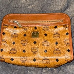 Authentic MCM clutch